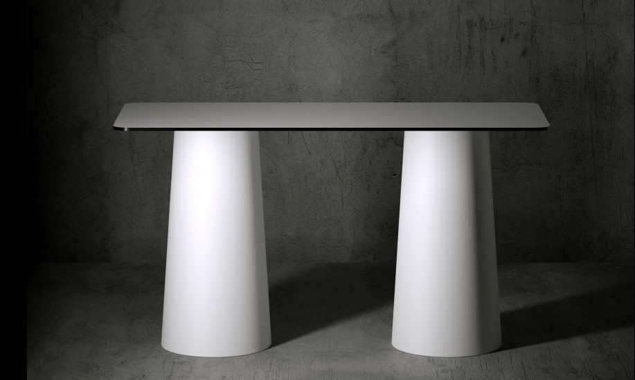 LouLou bench by Serralunga Furniture Tables